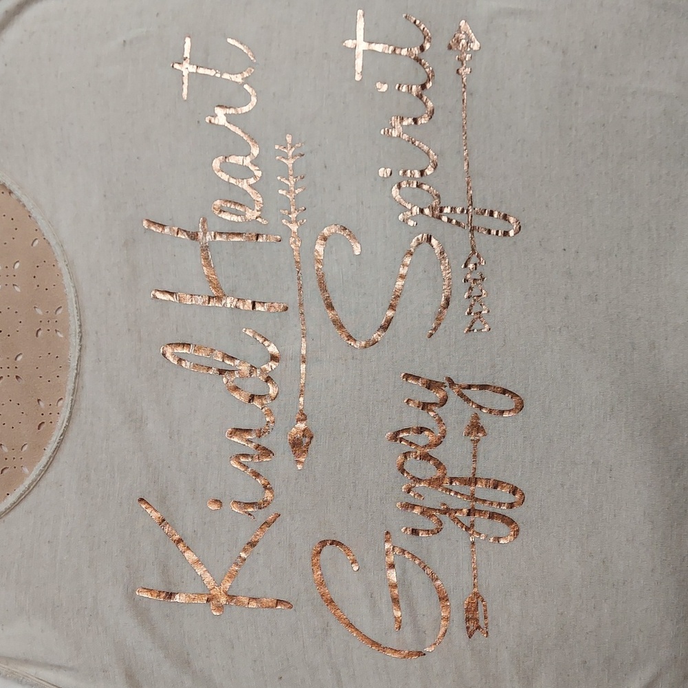 * Maurices Kind Heart Gypsy Spirit Beige Boho Tank Top Distressed, Plus Size 3X - Picture 2 of 8